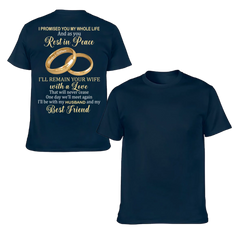 Customized Couple's Theme T-shirt - Personalized Nicknames for Ring Love Letter Clothing - A Gift For Wife,Husband,Girlfriend,Boyfriend