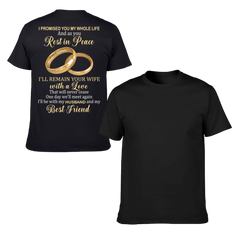 Customized Couple's Theme T-shirt - Personalized Nicknames for Ring Love Letter Clothing - A Gift For Wife,Husband,Girlfriend,Boyfriend