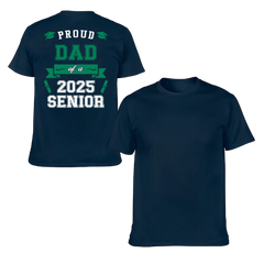 Customized Graduation Theme T-shirt - Personalised Title,Year,Name Graduation Season Apparel - A Gift For Family,BFF,Brother,Sister,Friend