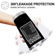 Customized Thermos Cup for Graduation Season - Personalized Name-themed Fun Advertising Text Thermos Cup - A Gift For Family,Friend,BFF,Graduate