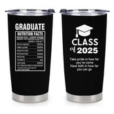 Customized Thermos Cup for Graduation Season - Personalized Name-themed Fun Advertising Text Thermos Cup - A Commemorative Gift For Family,Friend,BFF,Graduate
