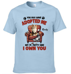 Customized Cat Themed T-Shirt - Personalized Cat Owner Clothing with Cat and Cat's Name - A Gift For Cat Owners,Cat Lovers