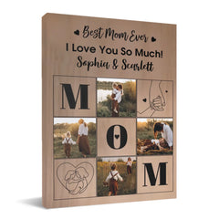 Best Parent Ever - Personalized Family Photo Wall Decorations - Gift for Mom,Dad,Family