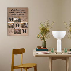 Best Parent Ever - Personalized Family Photo Wall Decorations - Gift for Mom,Dad,Family