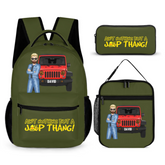 Personalized Ain't Nothing But A Jeep Thang Jeep Lovers Backpack