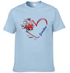 Customized Family Clothing - Personalized Names for Grandparents and Grandchildren