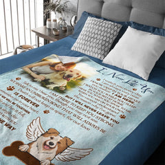 Unique Pet Loss Blanket - Personalized Pet Remembrance Sympathy Gift