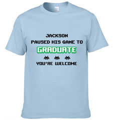 Fun Arcade - Graduation Keepsake Apparel - Custom Names, Year & Icons - Graduate Gifts