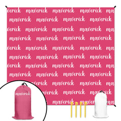 沙滩垫袋子一体1