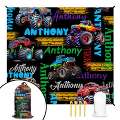 沙滩垫袋子一体1