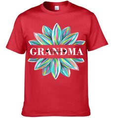 Comfort Colors® Grandma Flower Color Trend Shirt, Gift For Grandma T-Shirt