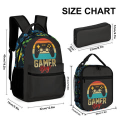 Gamer Boy Backpack - Personalized Gaming Backpack With Name_SG4JKGGJSIO93-2