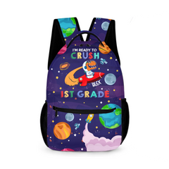 Astronaut Dinosaur I'm Ready to Crush - Personalized Kids Backpacks - Gifts for Kids