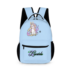 Personalized Cute Bunny Animal School Bag Bags - Kids Back to School Gifts