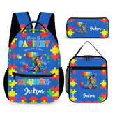 Be Kind To Me - Personalized Autism Awareness Backpack