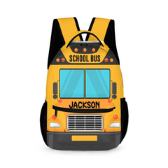 Personalized Name Custom Train Backpack - Back to School Gift for Kids