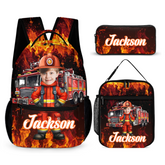 Little Firefighter | Firefighting Dream - Personalized Backpack