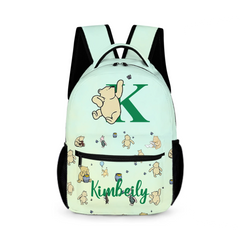 Personalized Customized Name Customized Initials - Kids Cute Bear Backpack - Unique School Season Kids Gifts