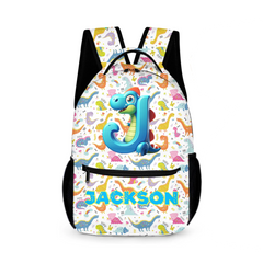 Childlike Interest in Dinosaurs - Personalized Backpack