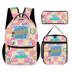Good Vibes Only-Personalized Name Customized Backpacks-Gift for Kids to Start the School Season
