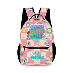 Good Vibes Only-Personalized Name Customized Backpacks-Gift for Kids to Start the School Season