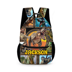 Jurassic Dinosaur Custom Backpack - School Season Gift