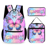 Cherished Butterfly Customized Backpack - Go-to-school Season Gift