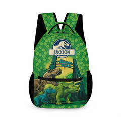 Jurassic World Name Custom Boys' Backpack - A Back-To-School Gift For Children Who Love Dinosaurs