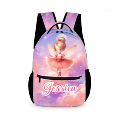 Ballet Dance Girl Fantasy Personalized Name Custom Backpack - Personalized Opening Season Gifts for Girls