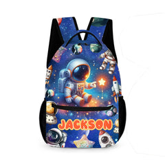 🧑🚀Space of Astronaut Clipart Custom Backpack - Personalized Name - Back-to-school Gifts