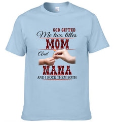 Mom And Gigi - I Rock Them Both - T shirt