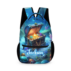 Maritime Adventure Custom Backpack - Personalized Name - Sailor Enthusiast Gift