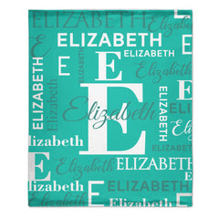 Customized Blanket | Multiple Colors Available - Personalized Name - Uniquely Special Gift