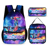 Splendid Milky Way Galaxy Customized Schoolbag - Personalized Initial and Name Backpack - Back-to-school Season