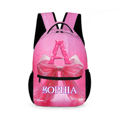 Personalized Colorful Butterfly Name Custom Backpack - A Unique Gift For Girls In The School Season