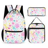 Customized Flower Backpack With Personalized Names - Gifts For Little Girls In The School Season