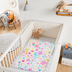 Customized Flower Blanket Personalized Names - Personalized Flower Gifts