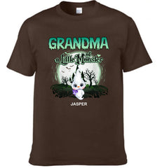 Grandma Of These Little Monsters Customized Unisex Clothing - Personalized Title And Name - Halloween Gifts