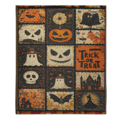 Trick or Treat - Halloween Custom Blanket - Halloween Gifts