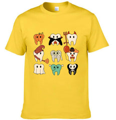 Halloween Custom Dentist Monster Ghost Costume - Personalized Patterns - Halloween Dentist Party