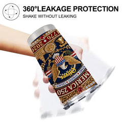 Customized USA 250th Anniversary Eagle Thermos Cup - Personalized Name - Patriotic Gift For Him