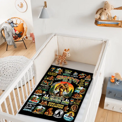 Personalized Bigfoot Adventure Blanket - Custom Name Sasquatch Outdoor Blanket - Funny Gift For Bigfoot Lovers