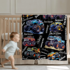 Crib blanket mockup