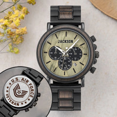 wood watch样机b6