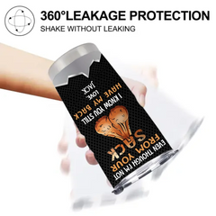 Personalized Thermos Cup – Father's Day Gift For Dad – Even Though I'm Not From Your Sack
